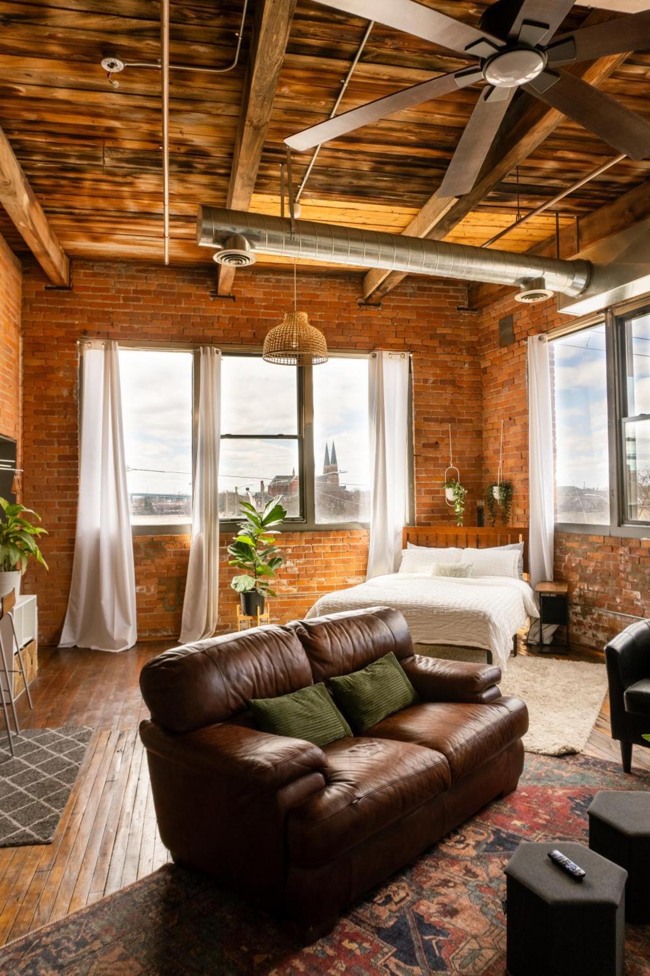 420 Friendly Canada Bridge View Loft Downtown Free Parking Detroit Exteriér fotografie